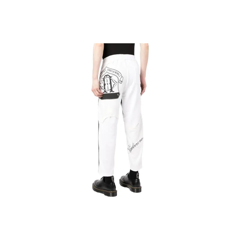 UNDERCOVER Panelled Cropped Trousers-2