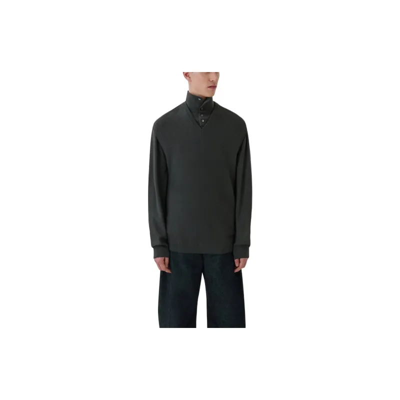 Lemaire Vests Men Gray Brown-2