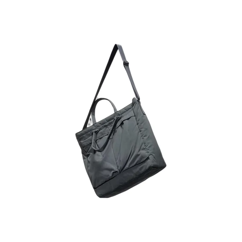 UNIQLO Polyester Shoulder Bag Crossbody Bag Handbag Regular Unisex Gray-3