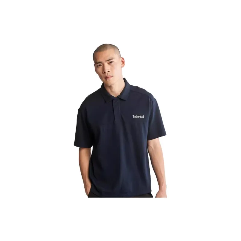 Timberland Polo Shirts Men Dark Sapphire-3