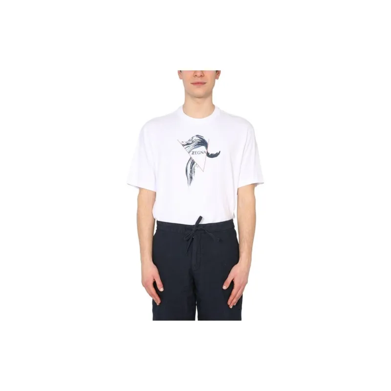 Ermenegildo Zegna T Shirts Men White-3
