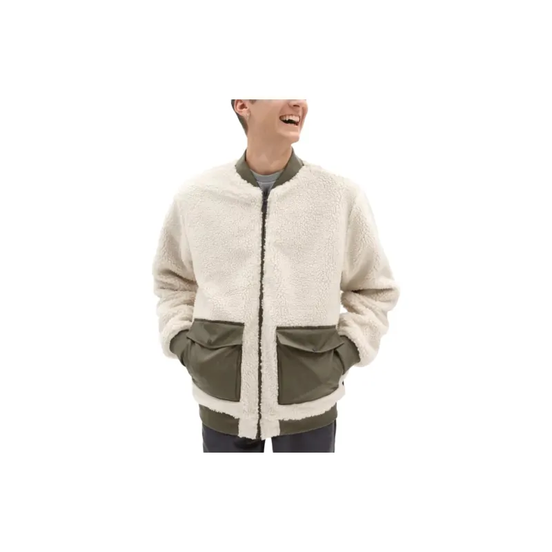 Vans Velvet Jackets Men Green-8