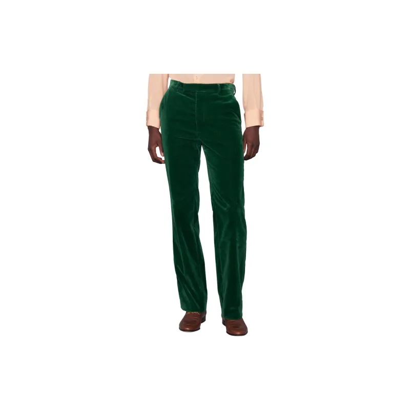 GUCCI Casual Pants Men's Emerald Green-2