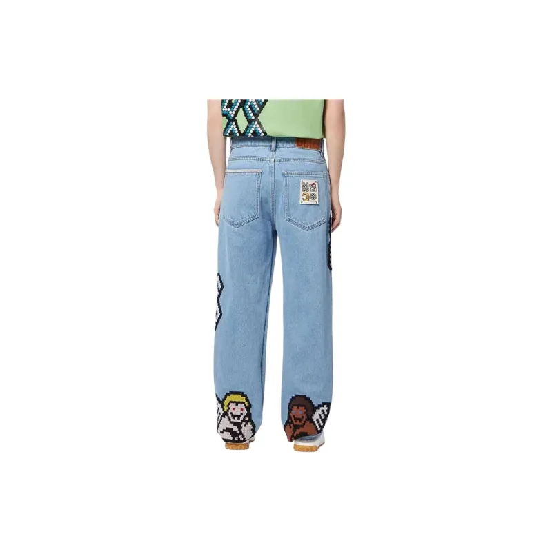 GCDS Jeans Men Light Blue-2