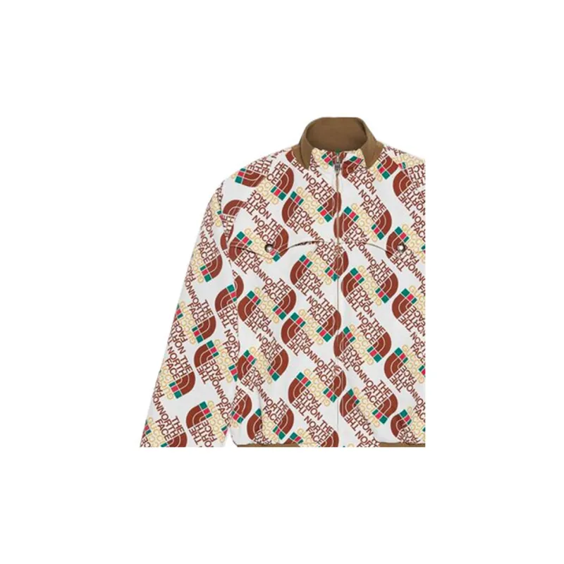 GUCCI X The North Face Web Print Technical Jersey Jacket-3
