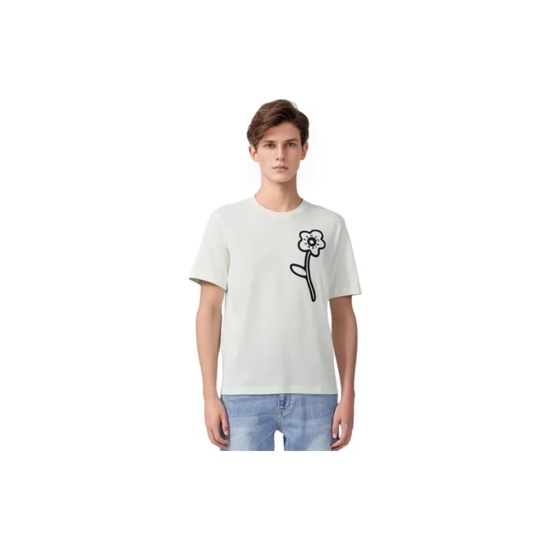 KENZO RUE VIVIENNE T Shirt Men's White-3