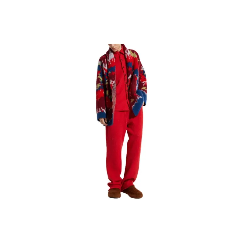 Ermenegildo Zegna X The Elder Statesman Intarsia Cashmere-wool Robe-8