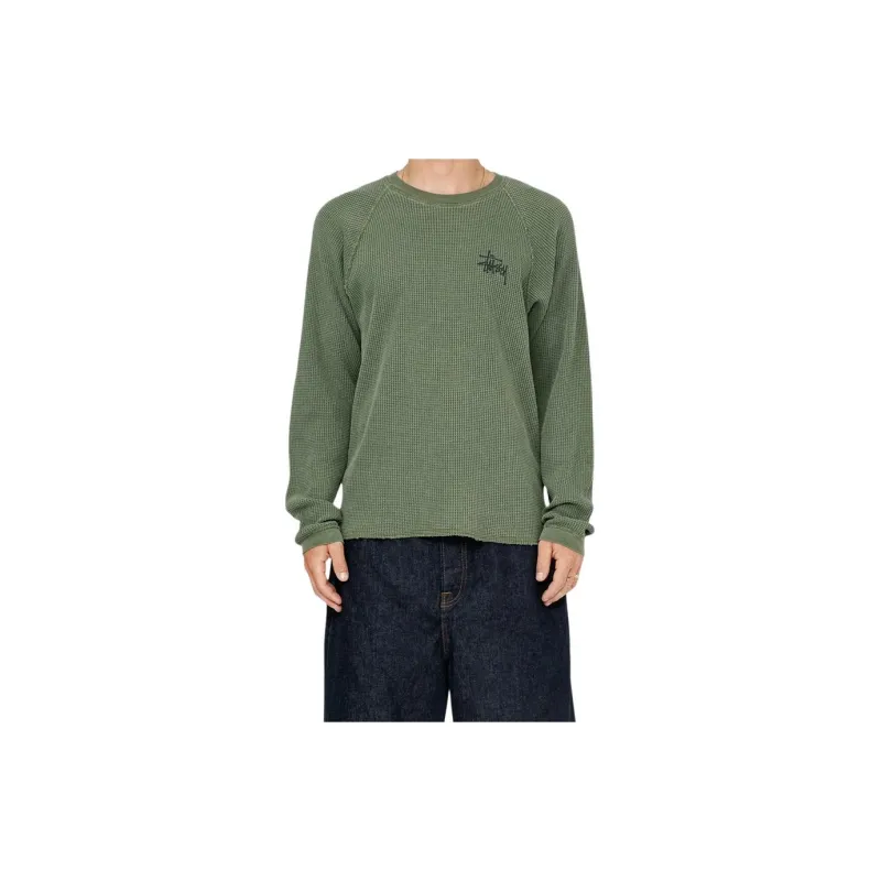 Stüssy Basic Thermal T shirt-17