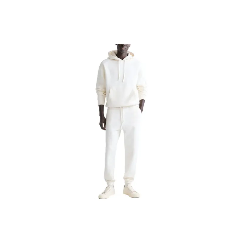 ZARA Casual Pants Men White-2