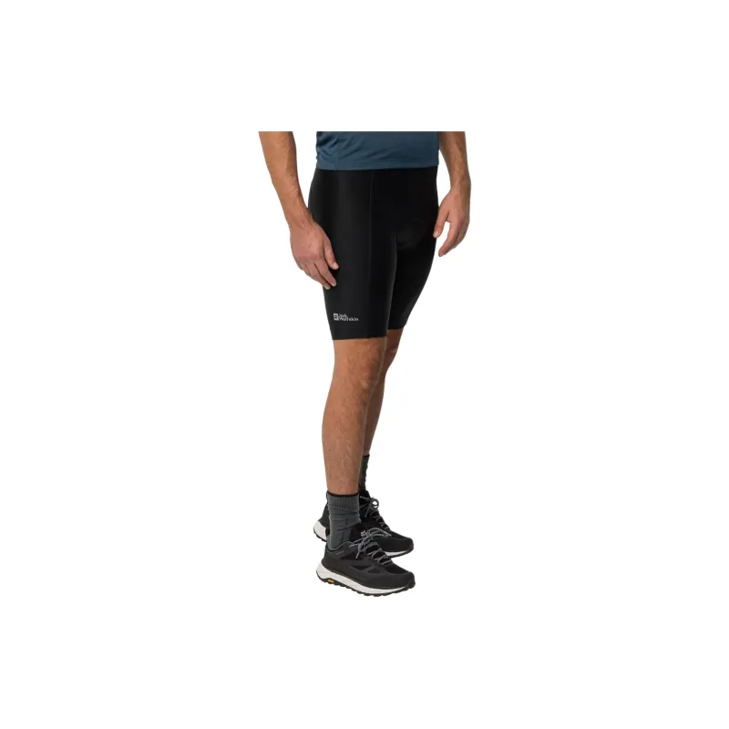 Jack Wolfskin Morobbia Padded Shorts M Cycling Pants Men's Black-2