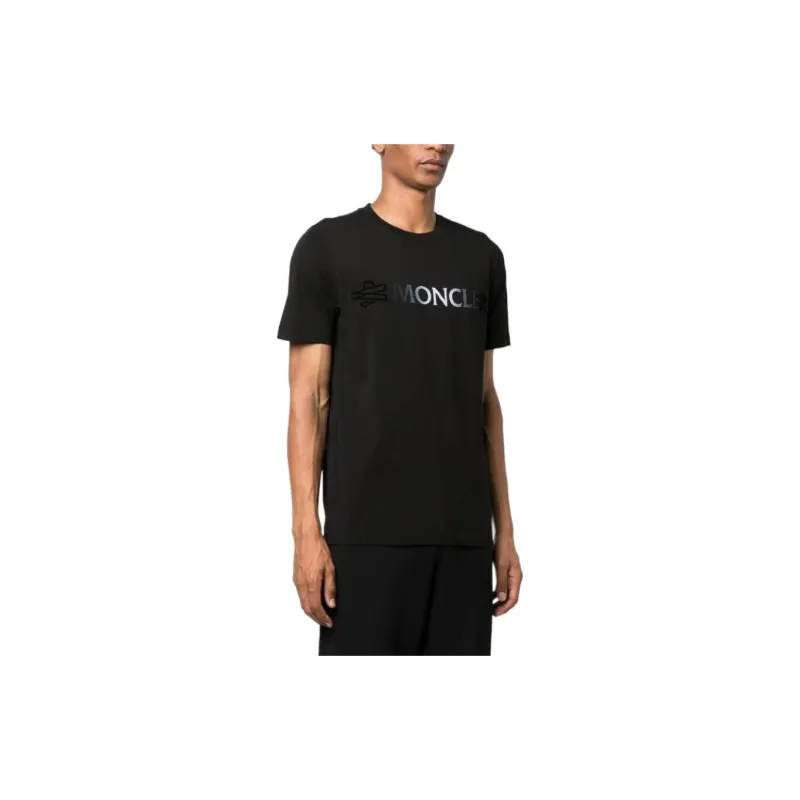 Moncler T Shirts Men Black-4