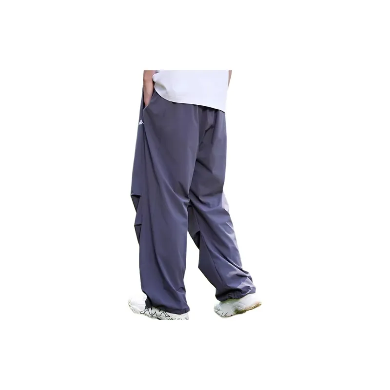 Kappa Cargo Pants Men's Dark Purple Gray-3