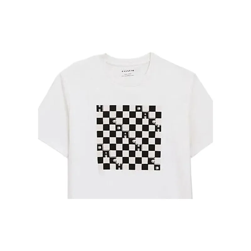 COACH T Shirts Men White-4