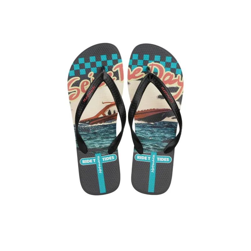HOTMARZZ Slip-Resistant Odor-Resistant Flip Flops Men's-2