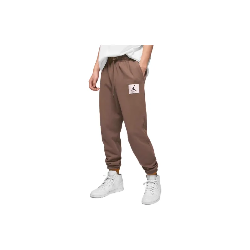 Jordan CNY Knitted Sweatpants Men Light Umber-3