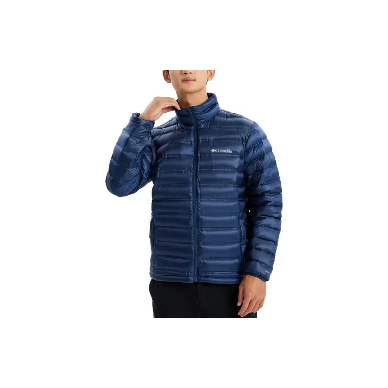 Columbia Omni Heat Waterproof, Windproof, And Water Repellent Windbreaker Jacket Men's Navy Blue-6