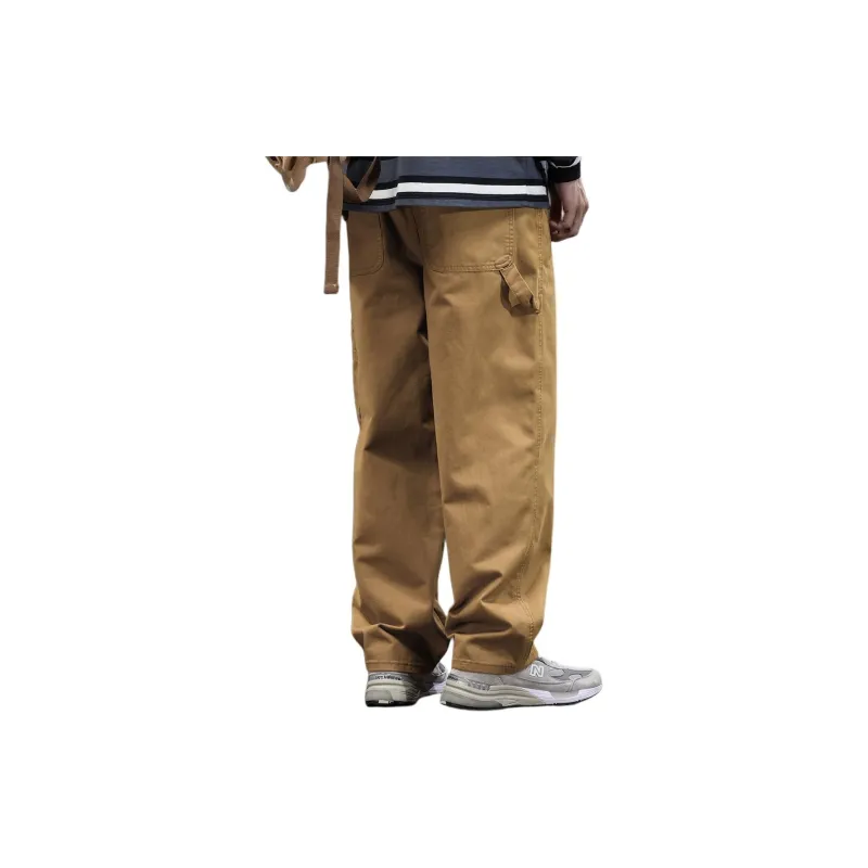Tonlion Jeans Men's Brown Yellow-2