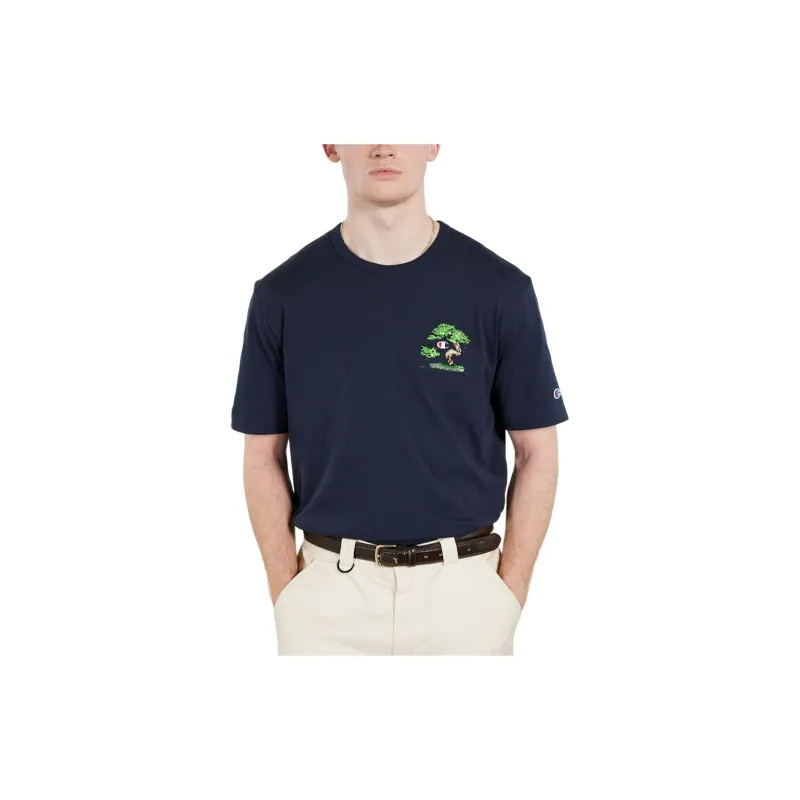 Champion x Percival T-Shirt Men's Navy-2
