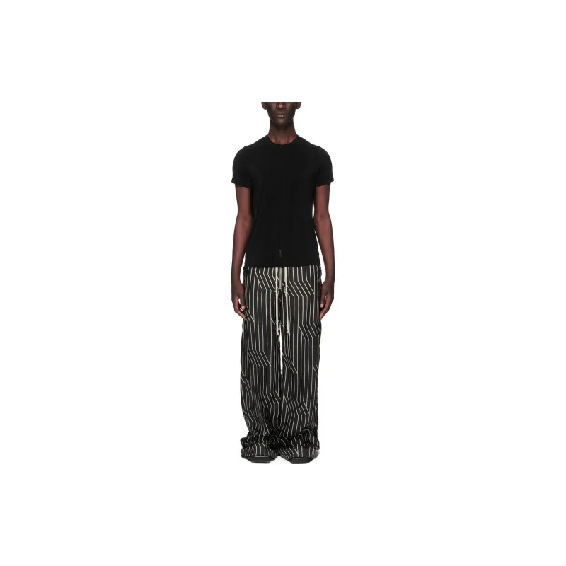 RICK OWENS SS23 Casual Pants Men Black-1