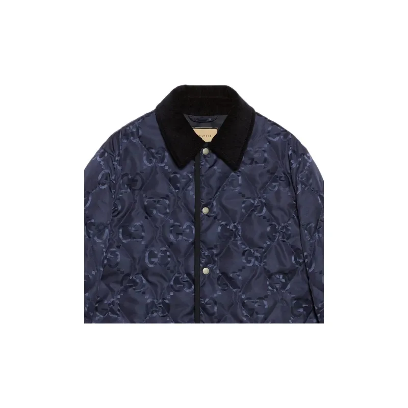 GUCCI Quilted Gg Jumbo Jacket-4