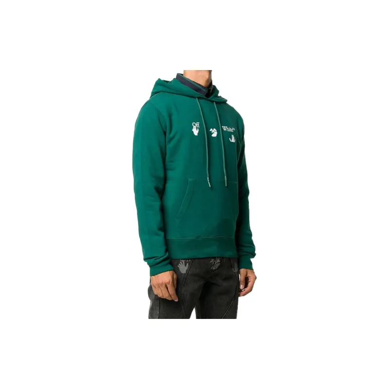 OFF WHITE FW20 Sweatshirts Men Green-1