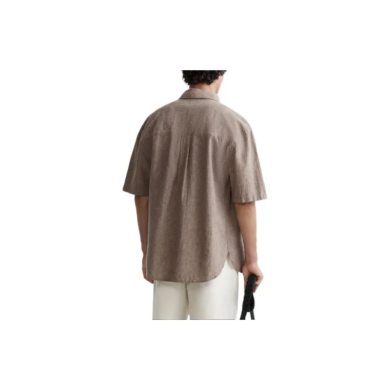 ZARA Shirt Men's Eggplant Purple-3