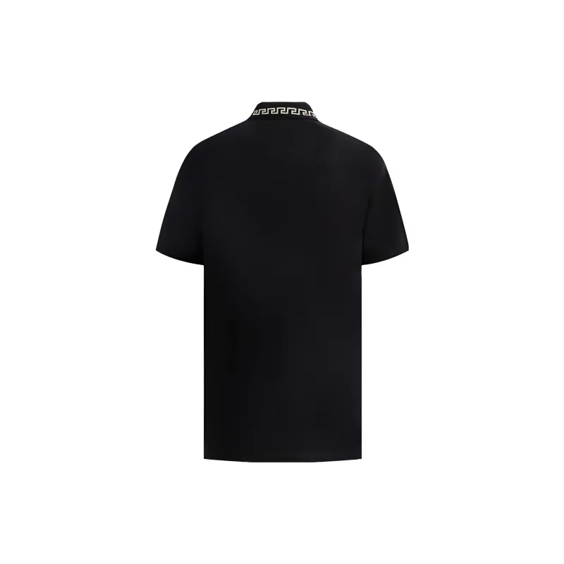 VERSACE Cotton Polo Shirt-1