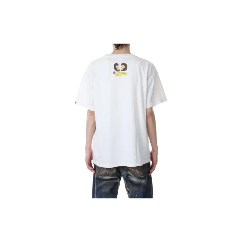 Bape X SAINT Mxxxxxx Heaven And Hell Tee-3