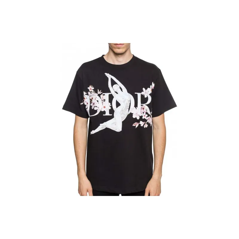 DIOR Dior Quarterly New Products T-Shirt Men's Black-2