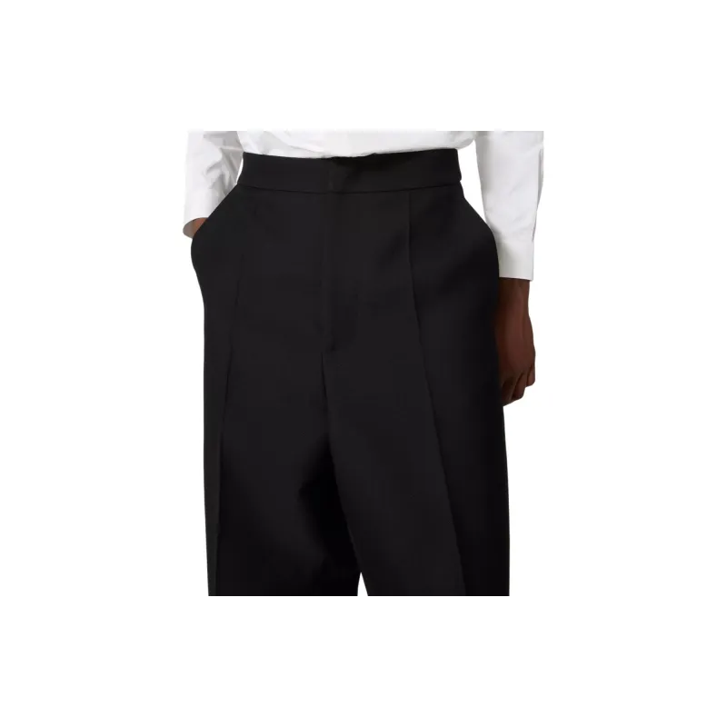 Valentino Pleat Detailed Cropped Pants-4