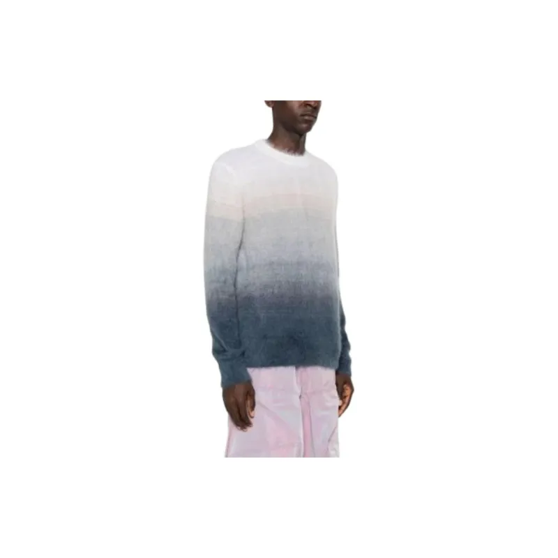 OFF WHITE Arrow Grad Gradient Effect Knitted Jumper-3