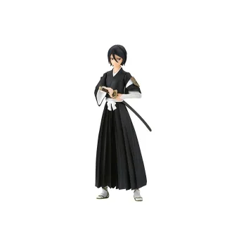 BANPRESTO Solid And Soul Bleach, Yoruichi Shihouin Bonus Gifts Black/White 14cm