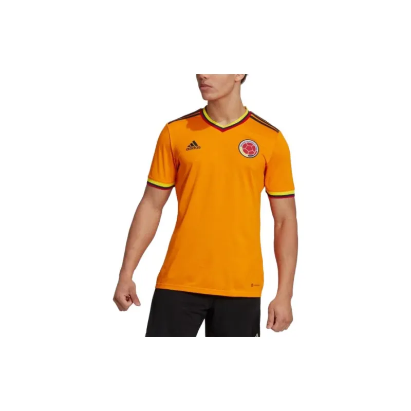 Adidas Camiseta Icon Colombia Soccer Jerseys Men's Yellow-2