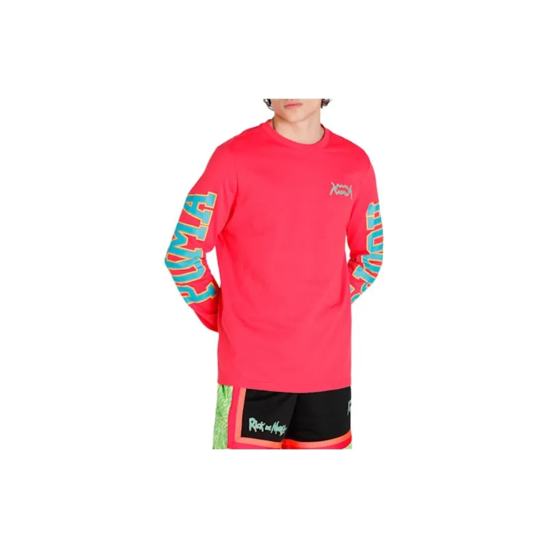 PUMA RICK AND T Shirts Men Red-2