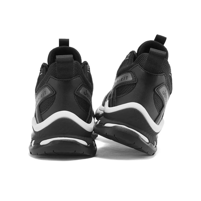 JEEP SPIRIT Low Top Outdoor Shoes Unisex Black-4