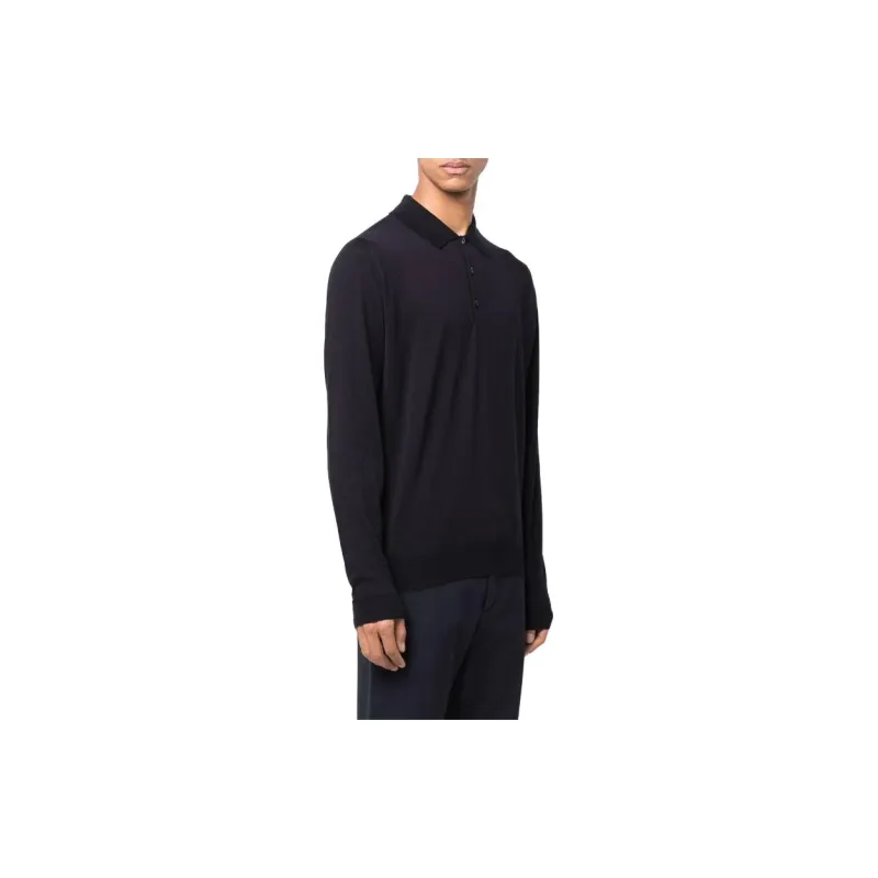 JOHN SMEDLEY Dorset Wool Polo Shirt-2