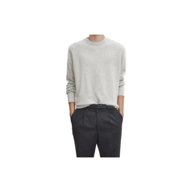 Massimo Dutti Sweaters Men Gray-2