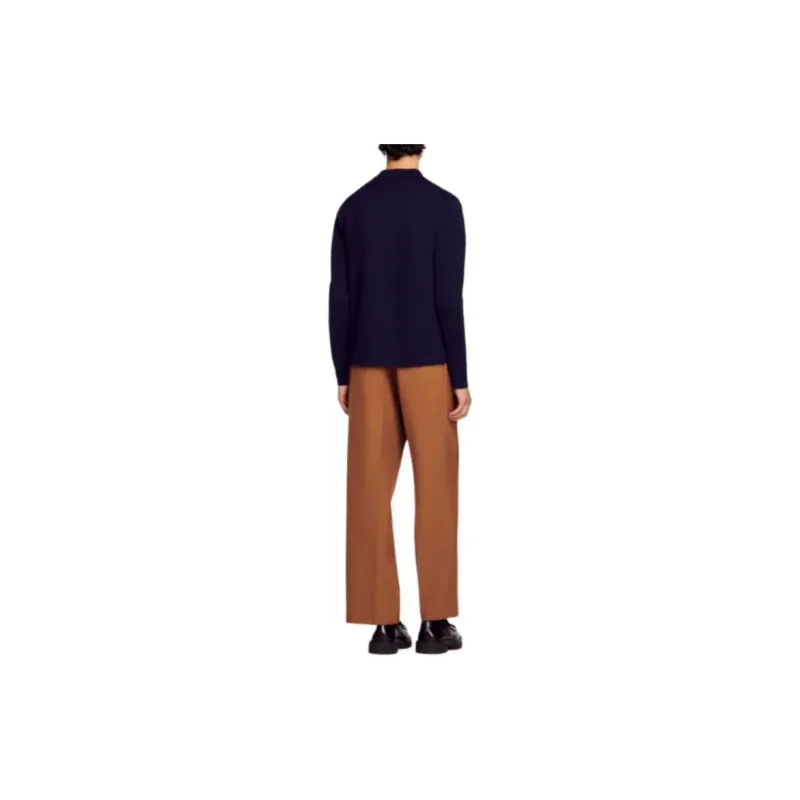 Sandro Polo Yaka Triko Knitwear Men's Midnight Blue-2