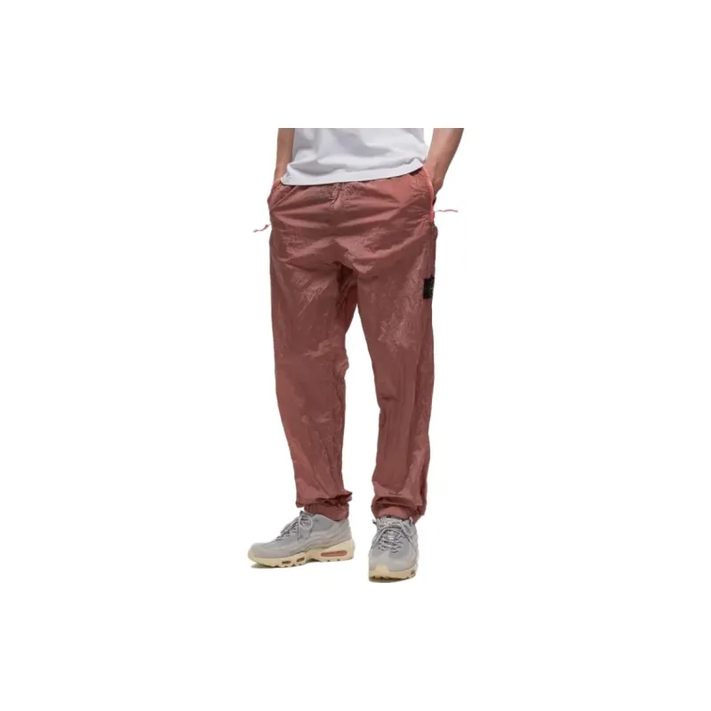 STONE ISLAND SS23 Knitted Sweatpants Men's Pink-1