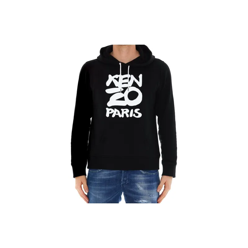 KENZO Letter Logo Sweatshirt Men's Black-2