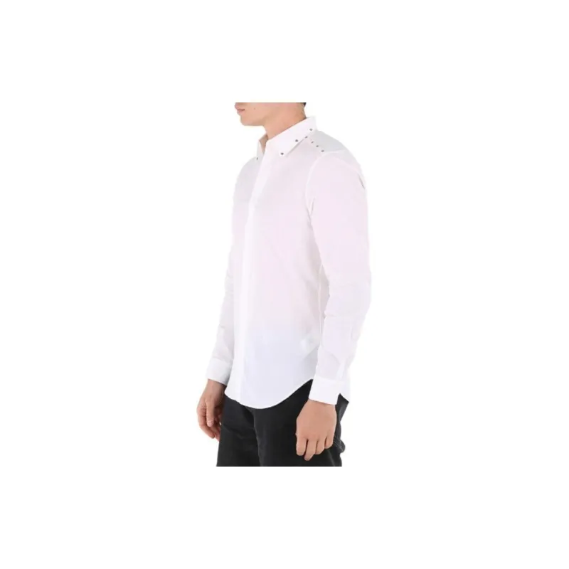 Roberto Cavalli Shirts Men White-3