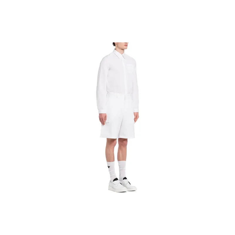 PRADA Casual Shorts Men White-3