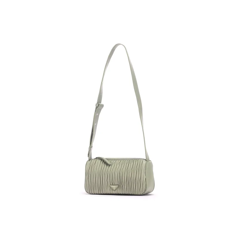 RED DRAGONFLY PU Shoulder Bag, Crossbody Bag Regular Women's Light Gray-1