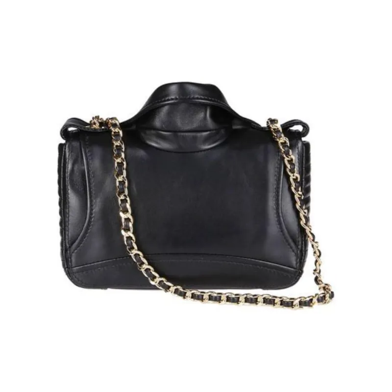 MOSCHINO Biker Jacket Shoulder Bag-4
