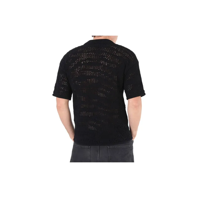 Roberto Cavalli Polo Shirts Men Black-3
