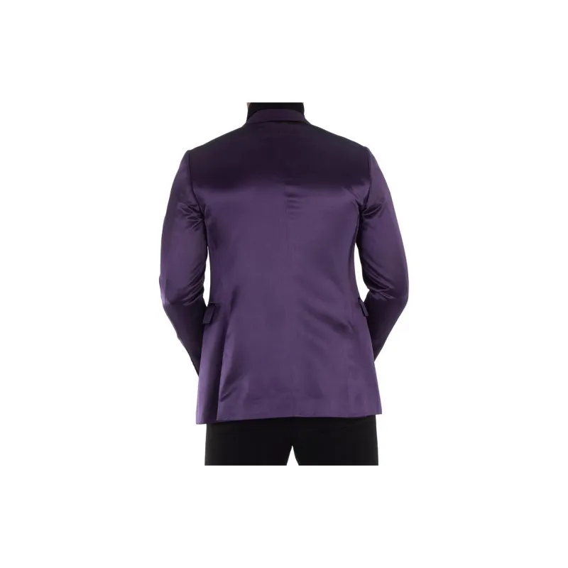 Burberry Business Suit Men's Purple-3