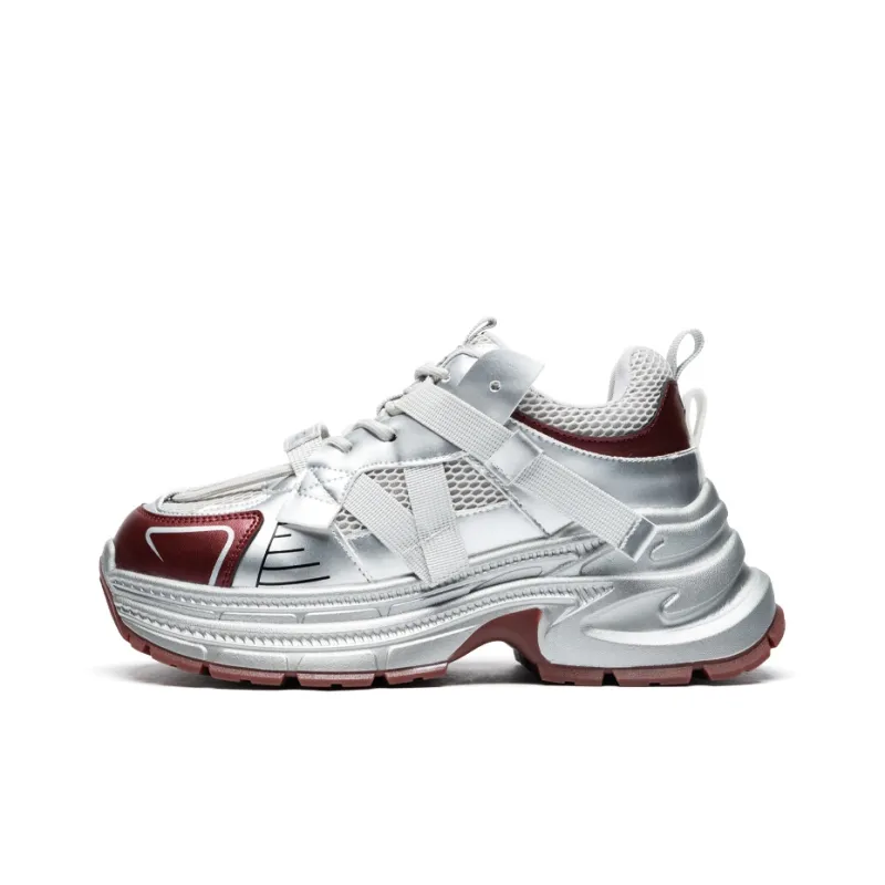 ZHR Sparkling Galaxy Cushioning Breathable Low-Top Chunky Sneakers Women's-6