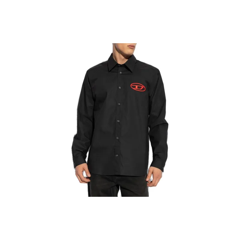 DIESEL S Simply D Cotton Shirt-1