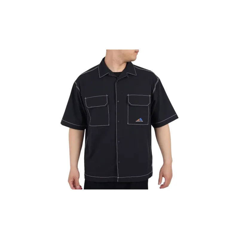 New Balance Shirts Men Black-3