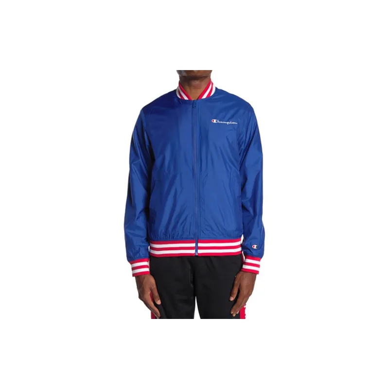 Champion Jacket US Version Unisex Royal Blue-2